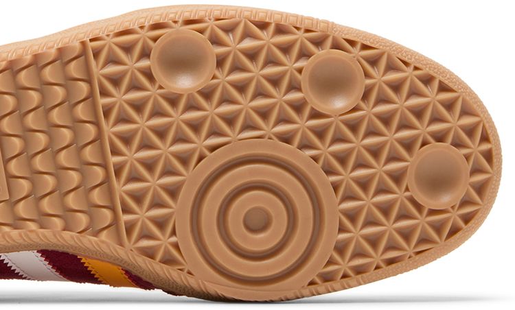 Adidas Samba OG Collegiate Burgundy Yellow