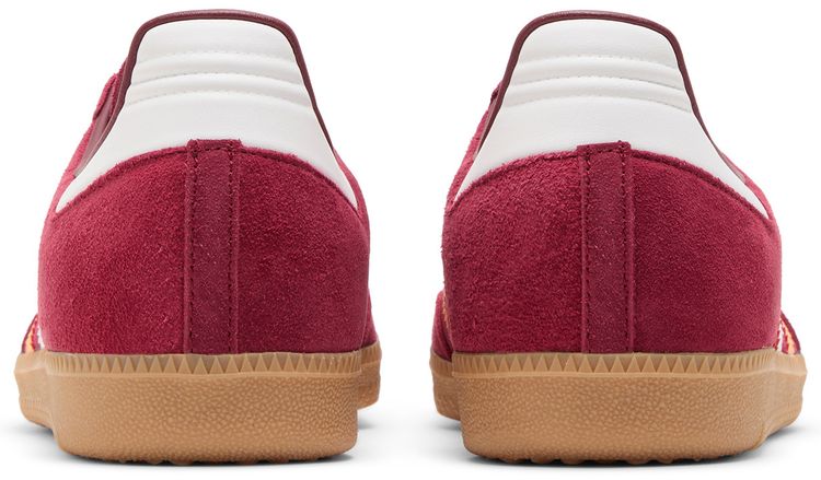 Adidas Samba OG Collegiate Burgundy Yellow