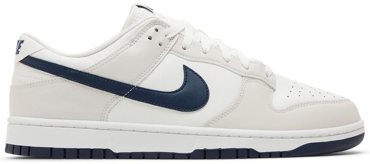 Nike Dunk Low White Midnight Navy