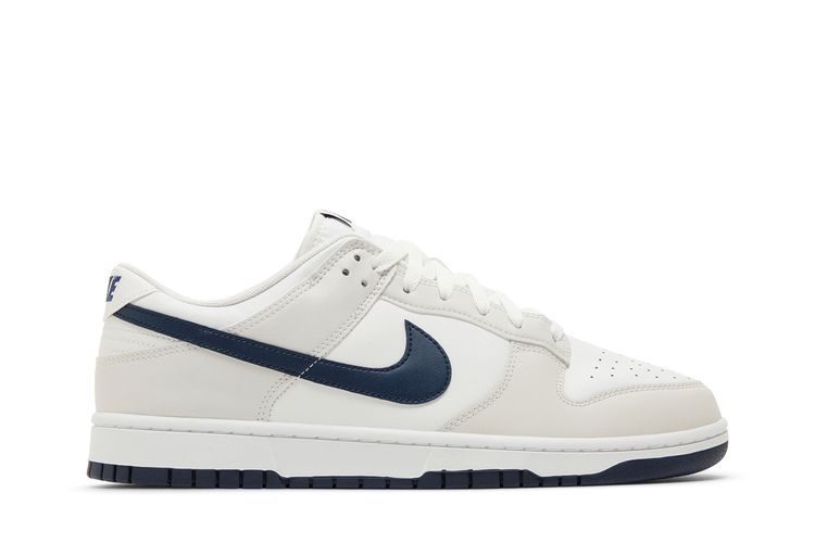 dunk high navy and white