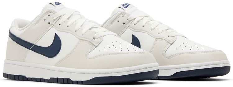 Nike Dunk Low White Midnight Navy