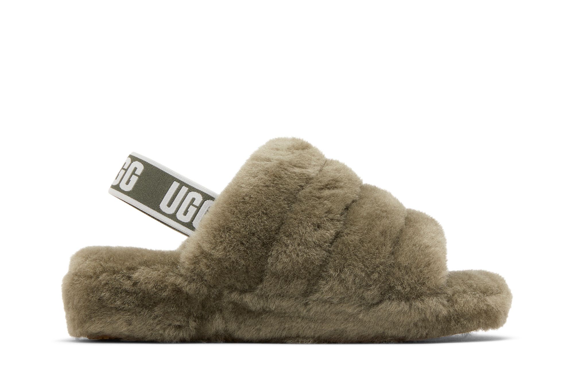 ☆関税込☆UGG★UGG W Fluff Yeah Slide★Burnt Olive★ Buy Wmns Fluff Yeah Slide 'Burnt Olive' - 1095119 BTOL | GOAT