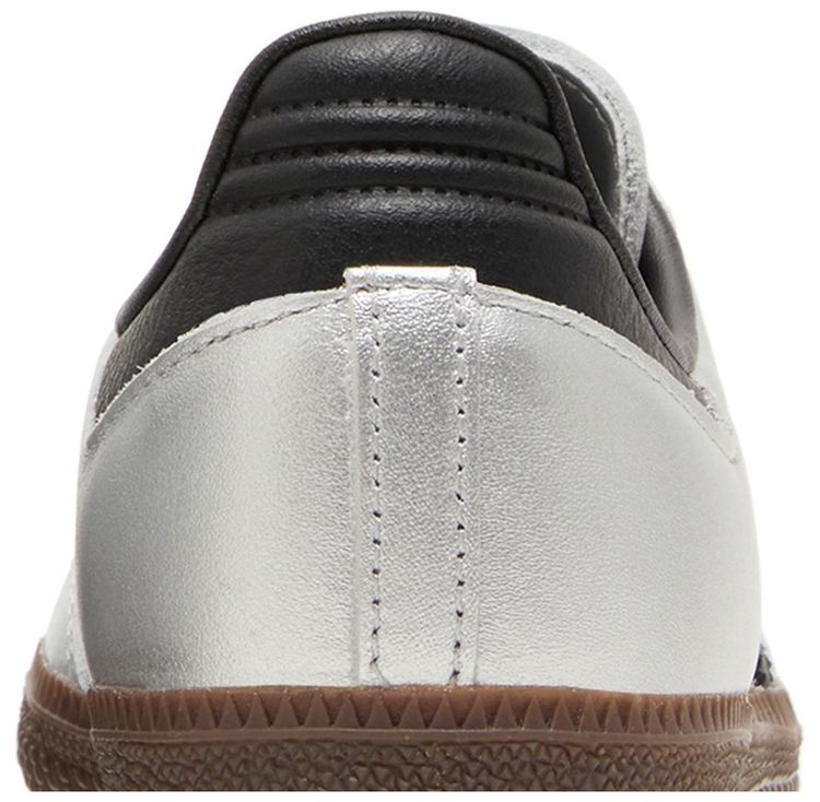 Adidas Wmns Samba Silver Metallic Black Gum