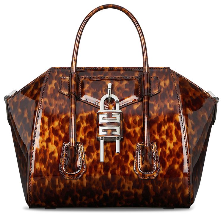 Givenchy Antigona Lock Mini Bag BlackBrown