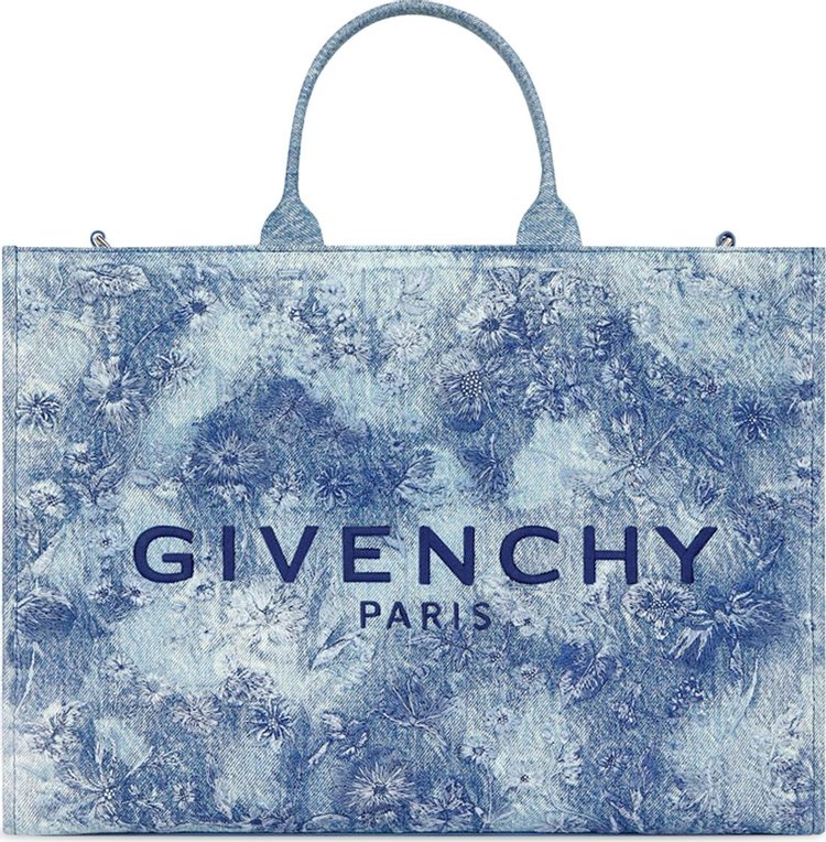 Givenchy G Tote Chain Tote Medium Blue