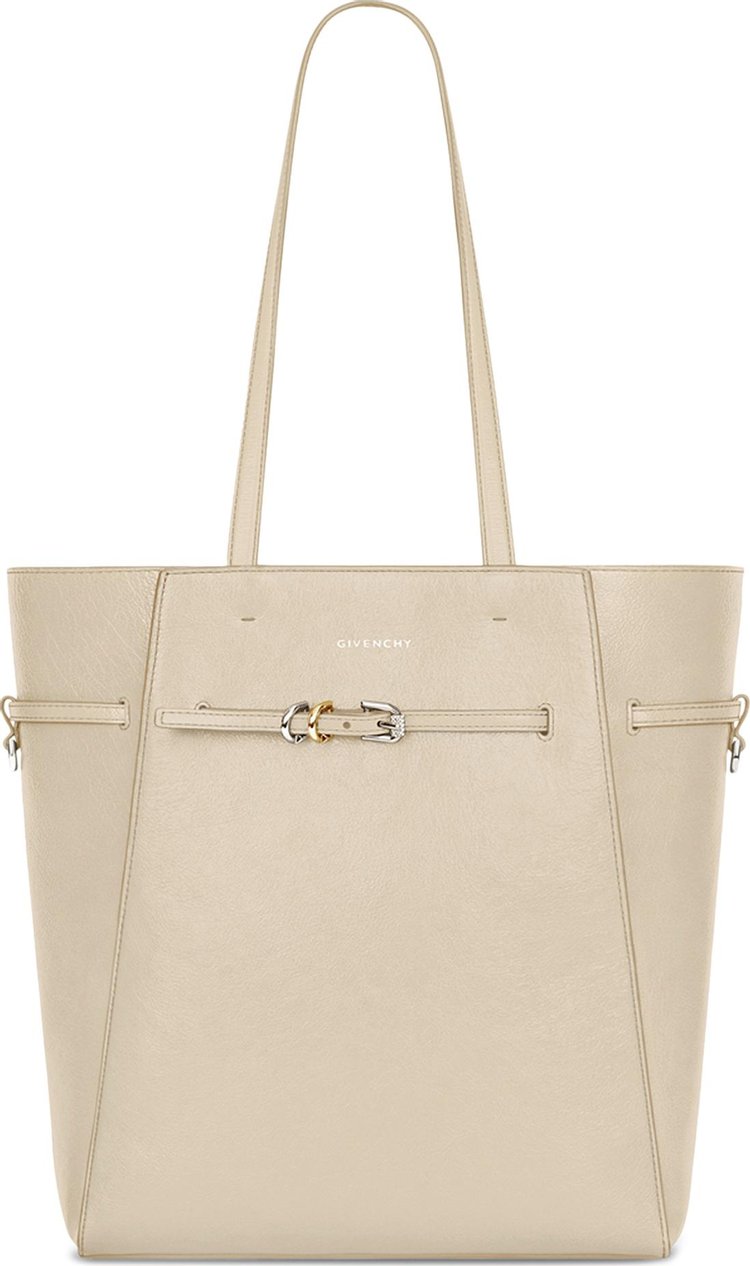 Givenchy Voyou Small North South Tote Natural Beige