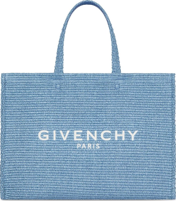 Givenchy G Tote Soft Medium Tote Denim Blue