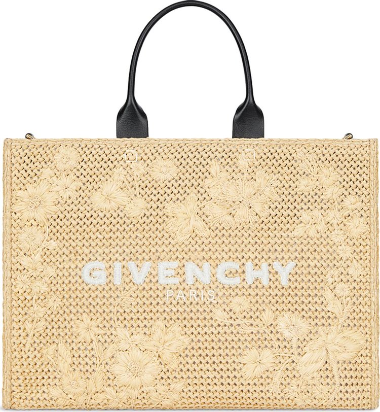 Givenchy G Tote Med Tote Natural