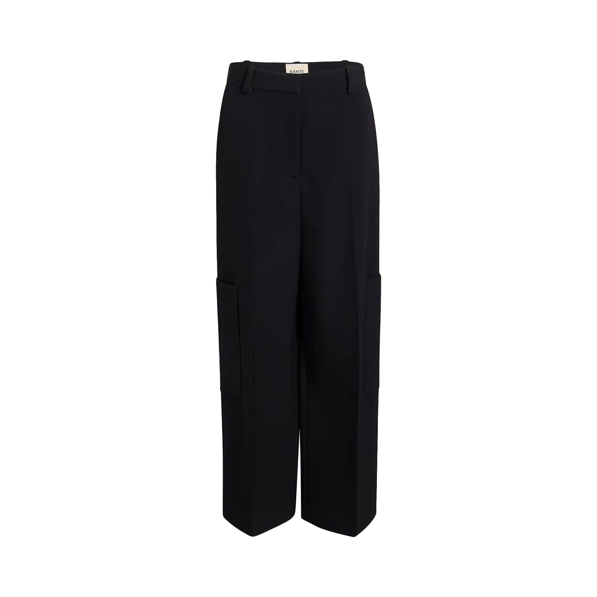 Buy Khaite Caiton Pant 'Black' - 31464092 200 | GOAT DE