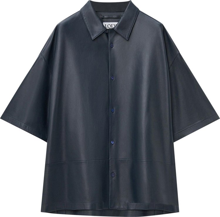 Loewe Short Sleeve Shirt Dark Navy