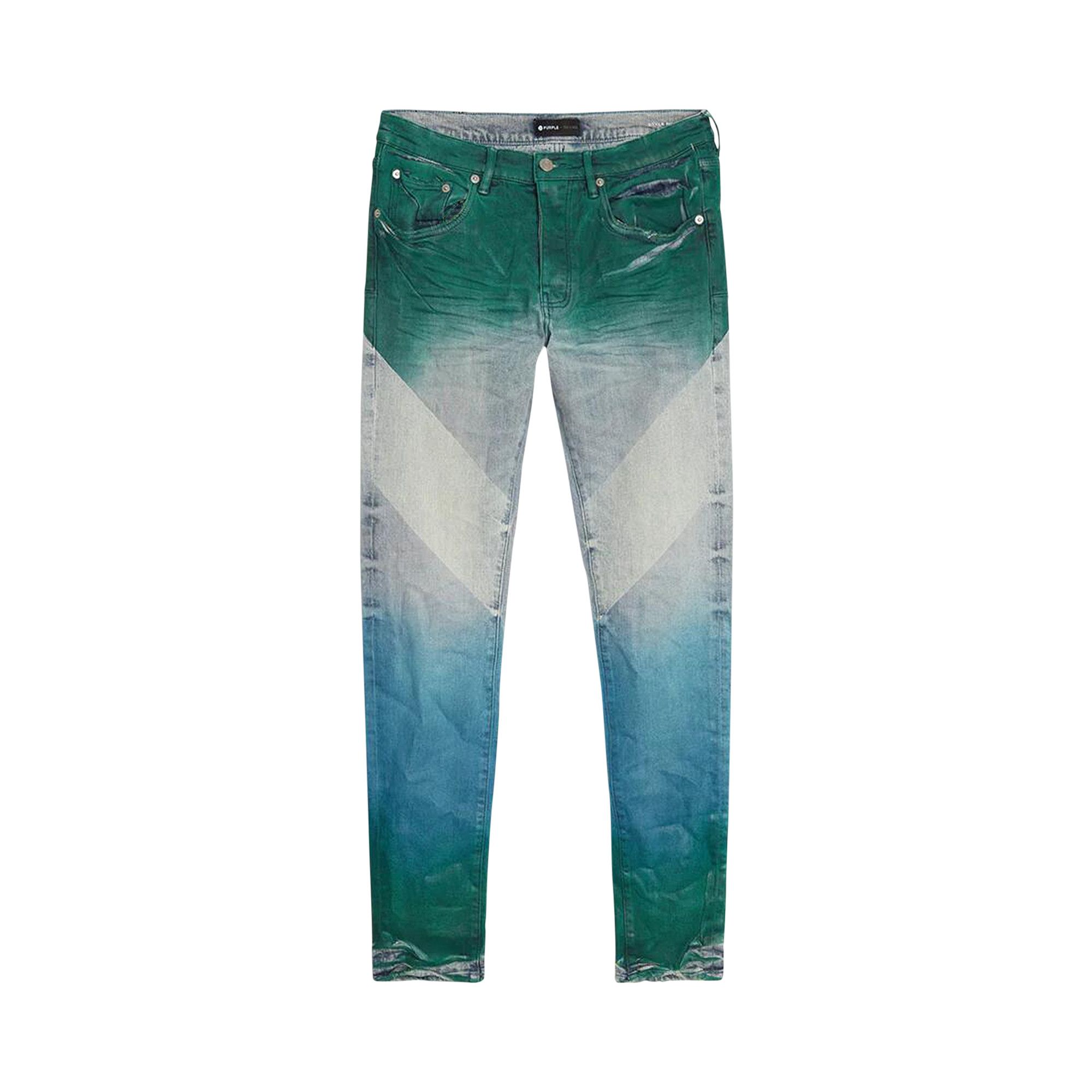 Buy PURPLE BRAND Low Rise Skinny Coated Diagonal Jean 'Light Buy PURPLE BRAND Low Rise Skinny Coated Diagonal Jean 'Light