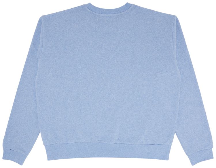 Marni Dripping Flower Loopback Jersey Sweatshirt Light Blue