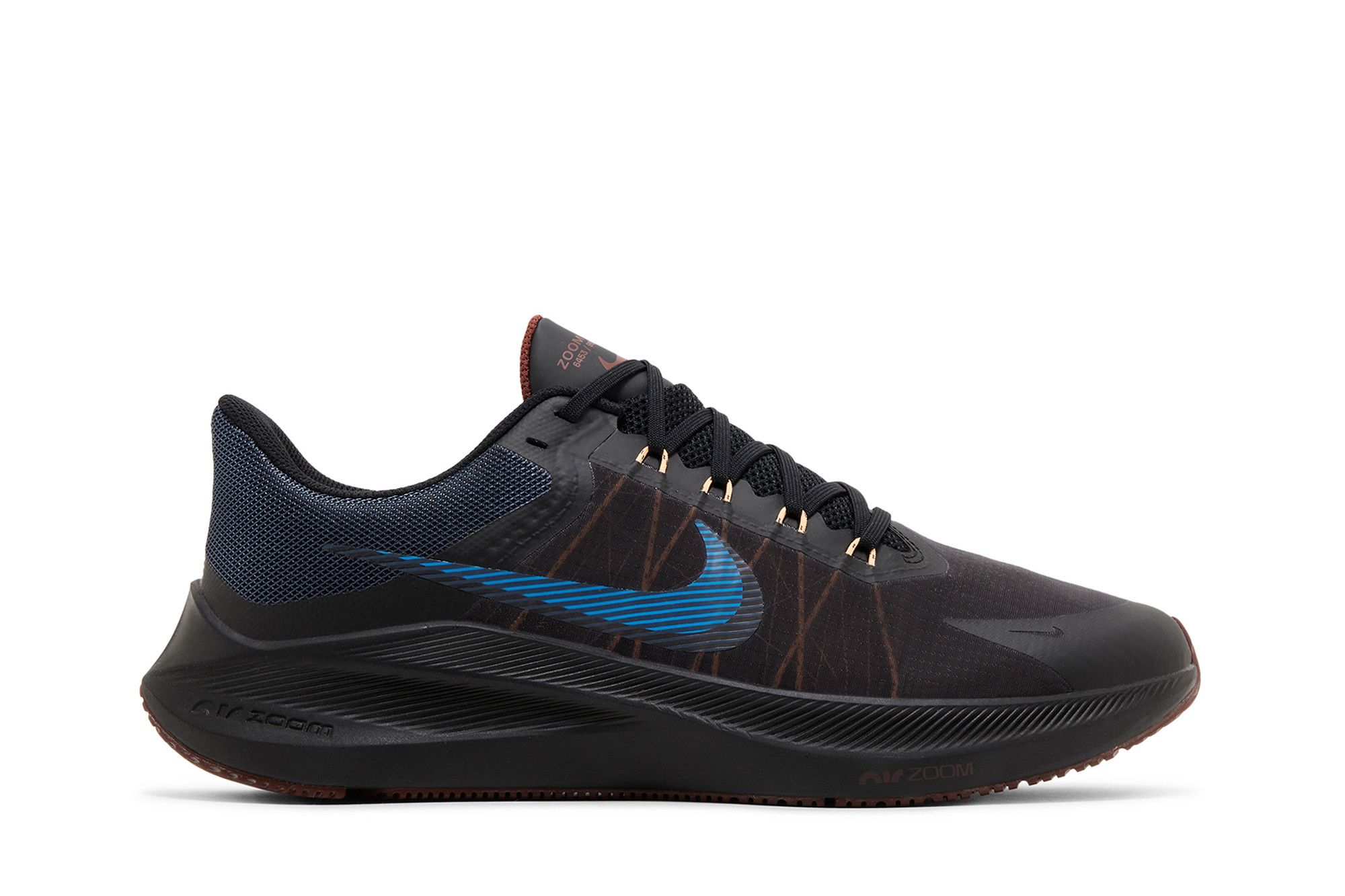 Buy Nike Winflo 8 'Black Thunder Blue' - CW3419 001 | GOAT