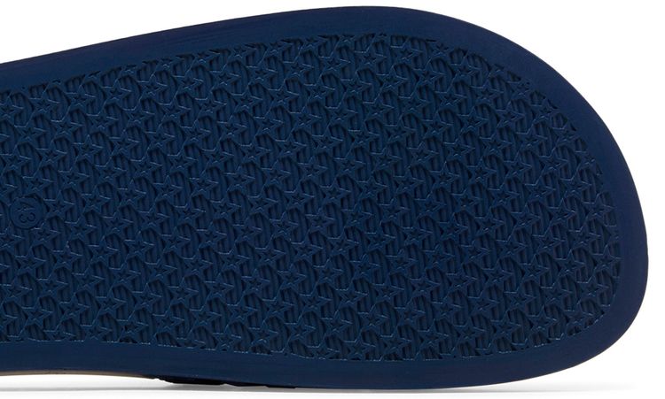 Versace Pool Slide La Greca   Navy Blue