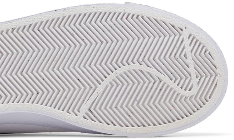 Nike Blazer Mid Next Nature GS Multi Swoosh   White Bright Mandarin