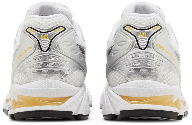 Gel Kayano 14 White Tai Chi Yellow