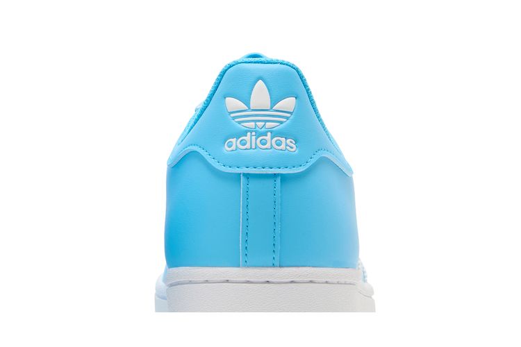 adidas gazelle silver green womens Adidas x Pharrell Williams Unisex Virginia Superstar Core Black / Sky Rush  / Cream White Low Top Sneakers