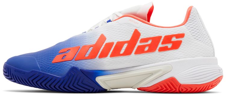 Adidas Barricade Lucid Blue Solar Red