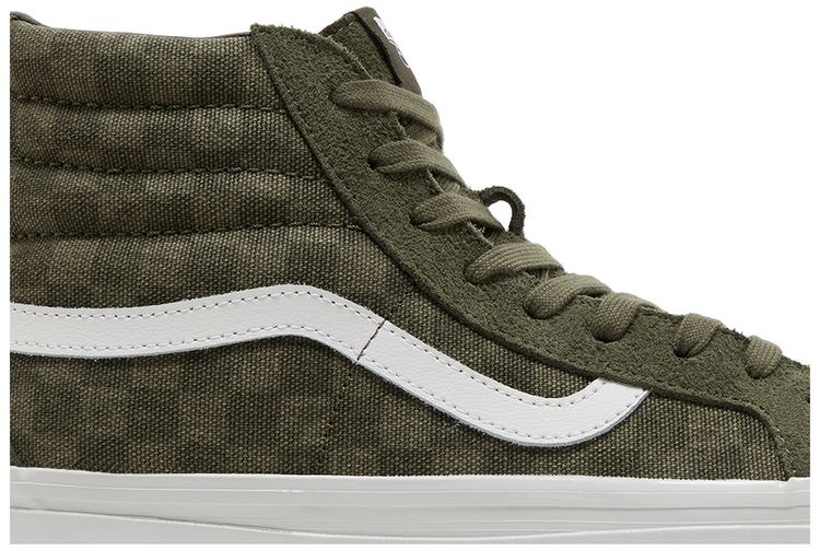 Vans OG Sk8 Hi LX Checkerboard   Grape Leaf