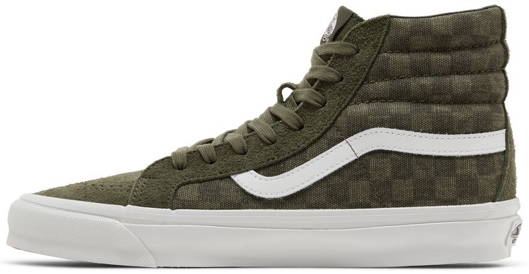 Vans OG Sk8 Hi LX Checkerboard   Grape Leaf