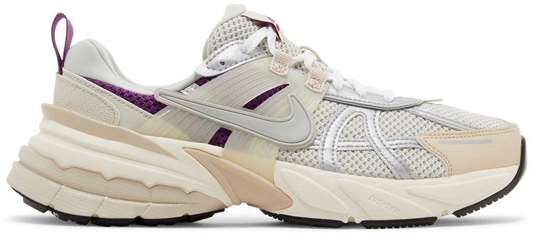 Nike Wmns V2K Run Premium Light Bone Viotech