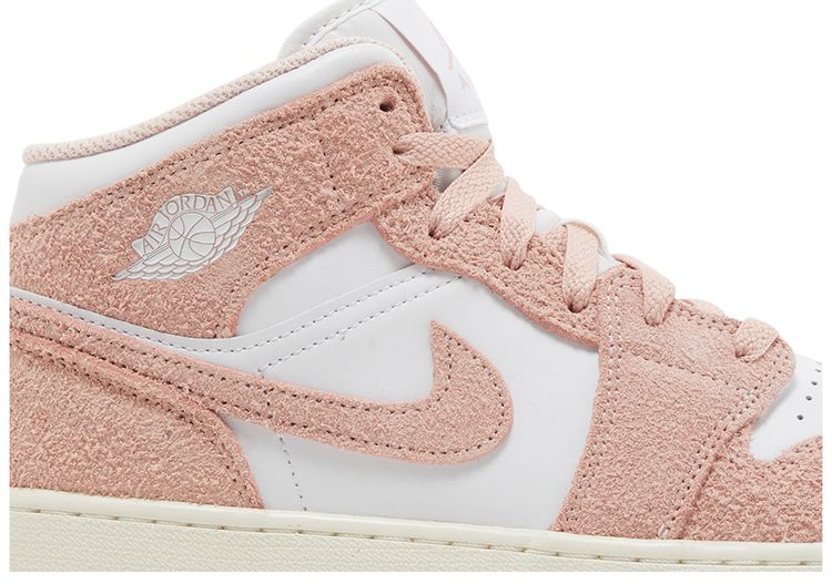 Black Light Arctic Pink Jordan Mid Dusty Pink Air Jordan Mid