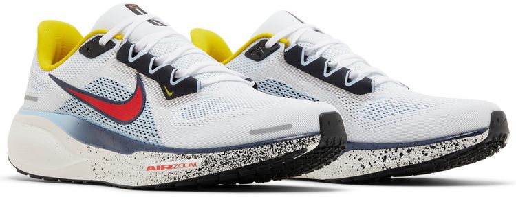 Nike Air Zoom Pegasus 41 White Psychic Blue Red