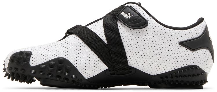 Puma Mostro Perforated Leather Pack   White Black