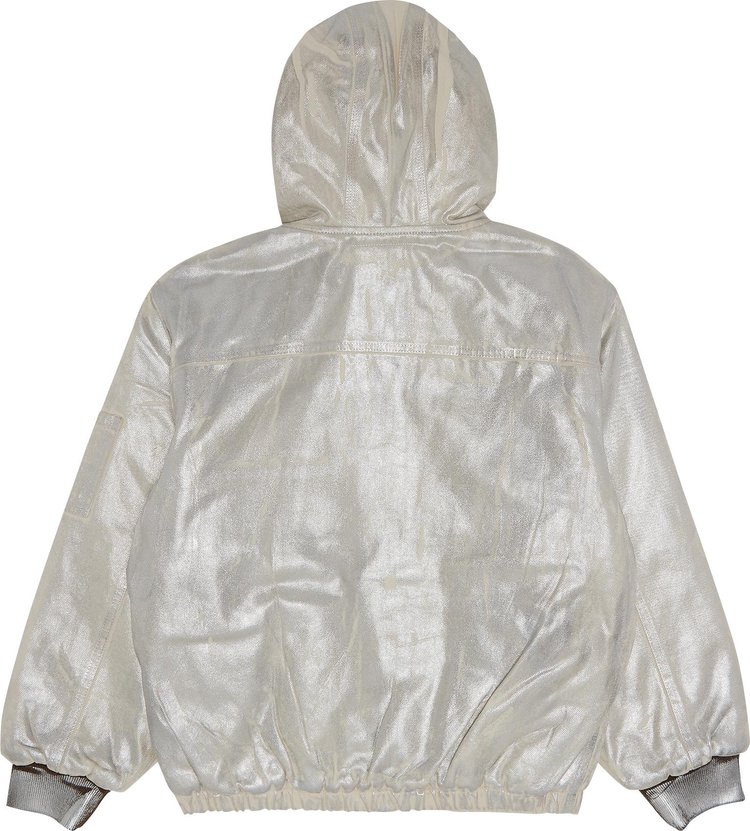 Supreme x MM6 Maison Margiela Foil Hooded Work Jacket Natural