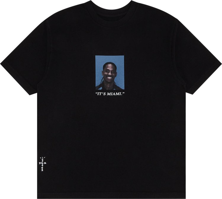 Cactus Jack by Travis Scott Free The Rage II Tee Black