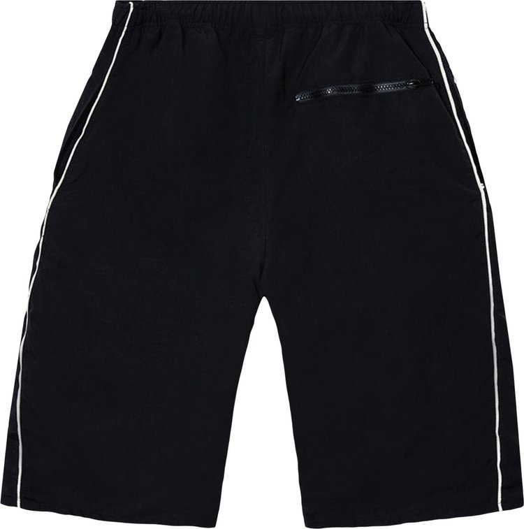 Anti Social Social Club Baggy Track Shorts Black