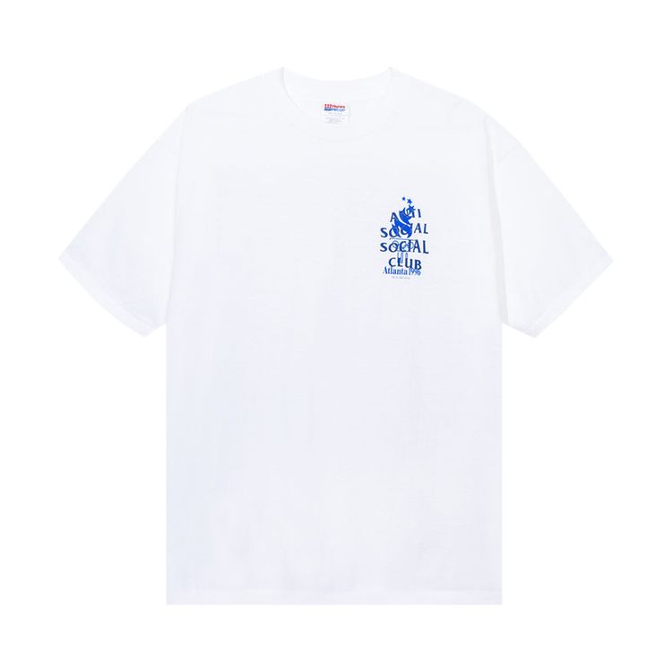 Anti Social Social Club Vintage Olympic Summer 96 Tee WhiteNavy