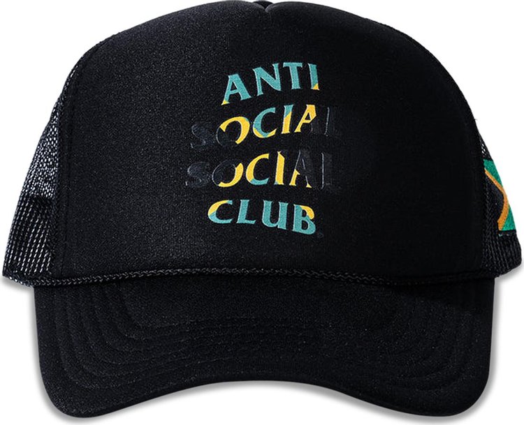 Anti Social Social Club Team Jamaica Hat Black