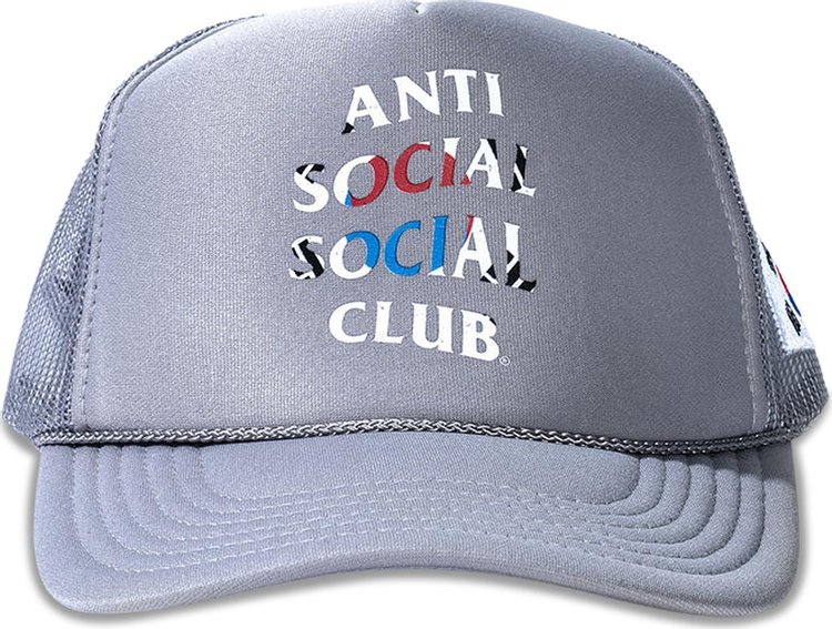 Anti Social Social Club Team South Korea Hat Grey