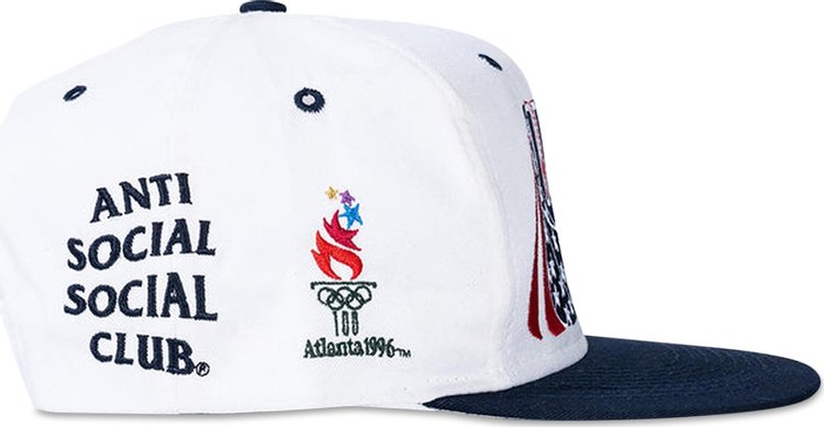 Anti Social Social Club Vintage Olympic Vintage Hat White