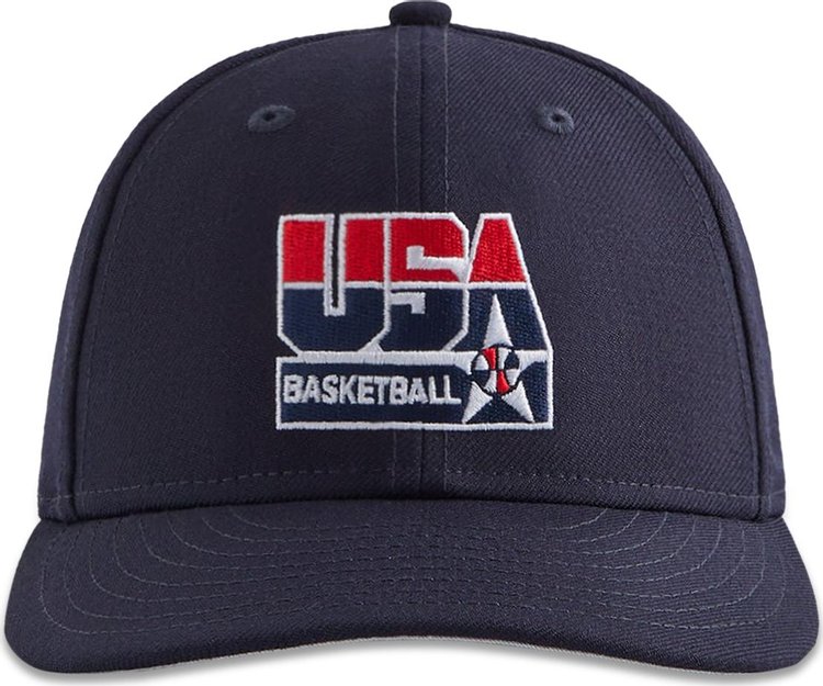 Kith x New Era For USA Basketball 59FIFTY Low Profile Fitted Cap Nocturnal