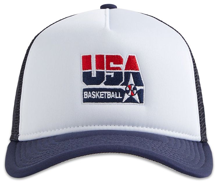 Kith x New Era For USA Basketball Nolan Trucker Hat Nocturnal