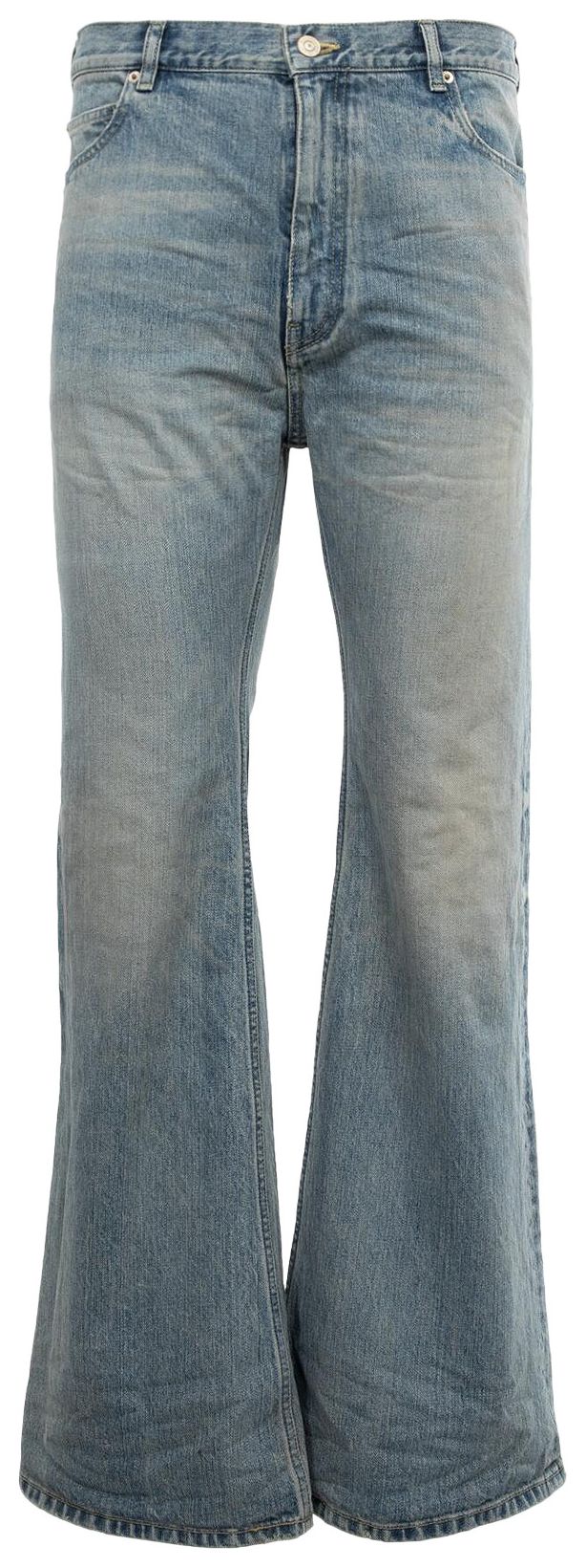 Balenciaga Flared Pants Outback Blue