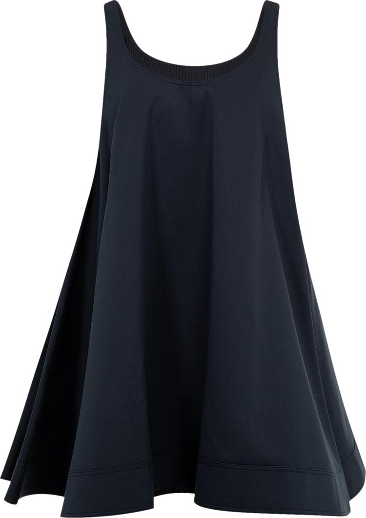 Loewe Trapeze Dress Midnight Blue