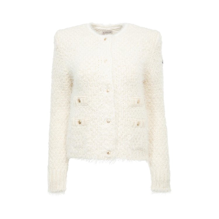 Moncler Cardigan White