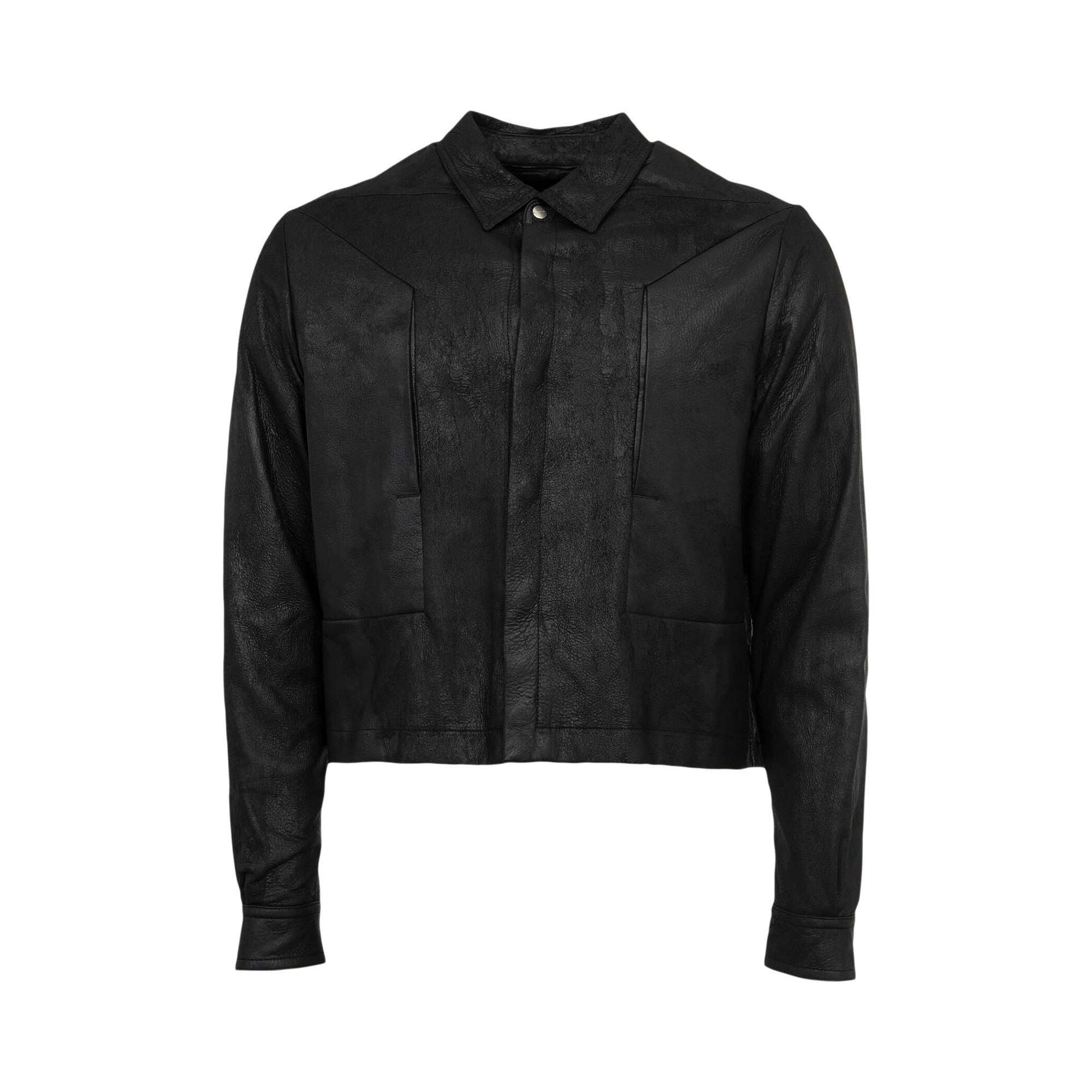 Buy Rick Owens Alice Strobe Shirt 'Black' - RU02D6743 LBA 09