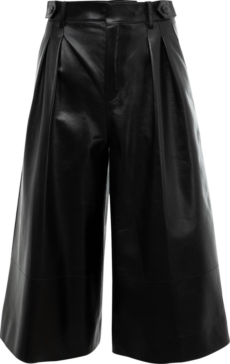 Saint Laurent Jupe Culotte Black