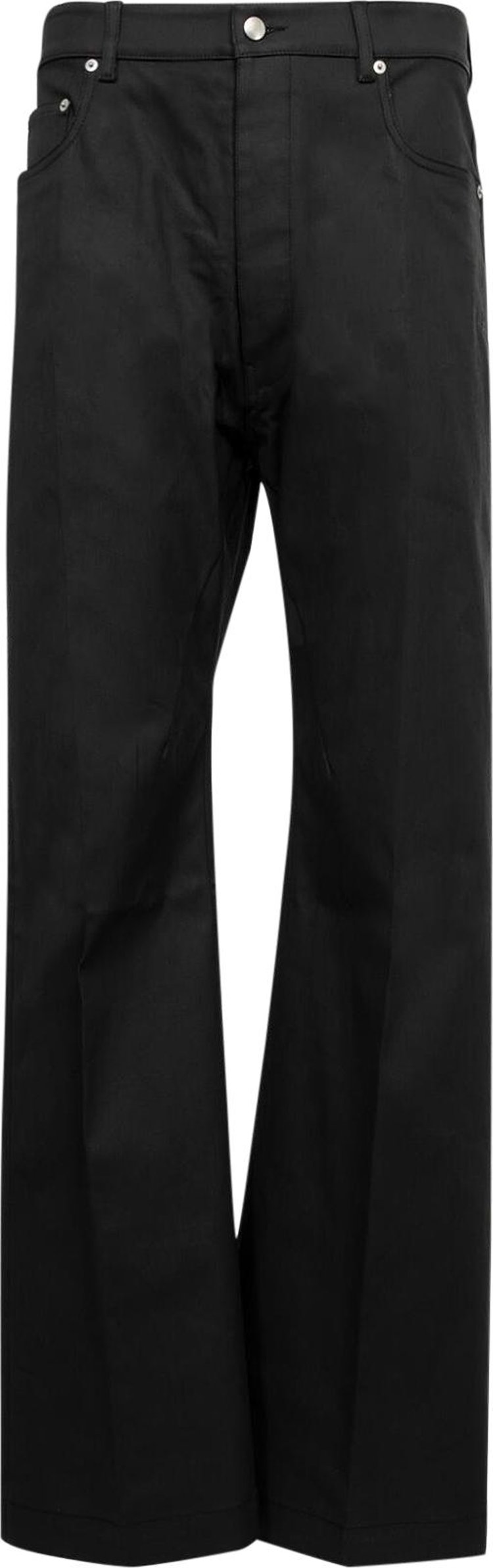 Rick Owens Denim Pantaloni Geth Jeans Black