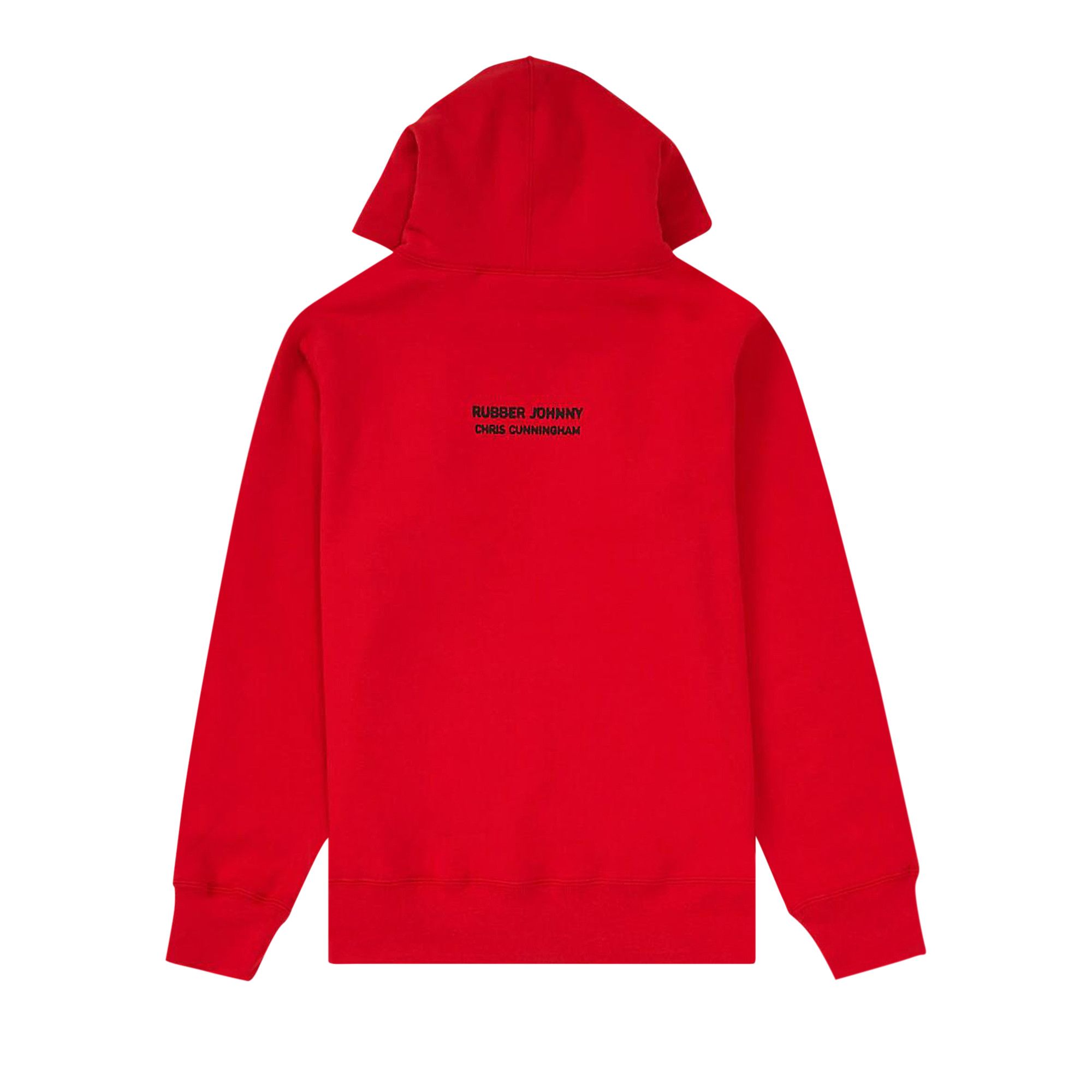 Buy Supreme Chris Cunningham Chihuahua Hooded Sweatshirt Red FW18SW85 RED GOAT CA