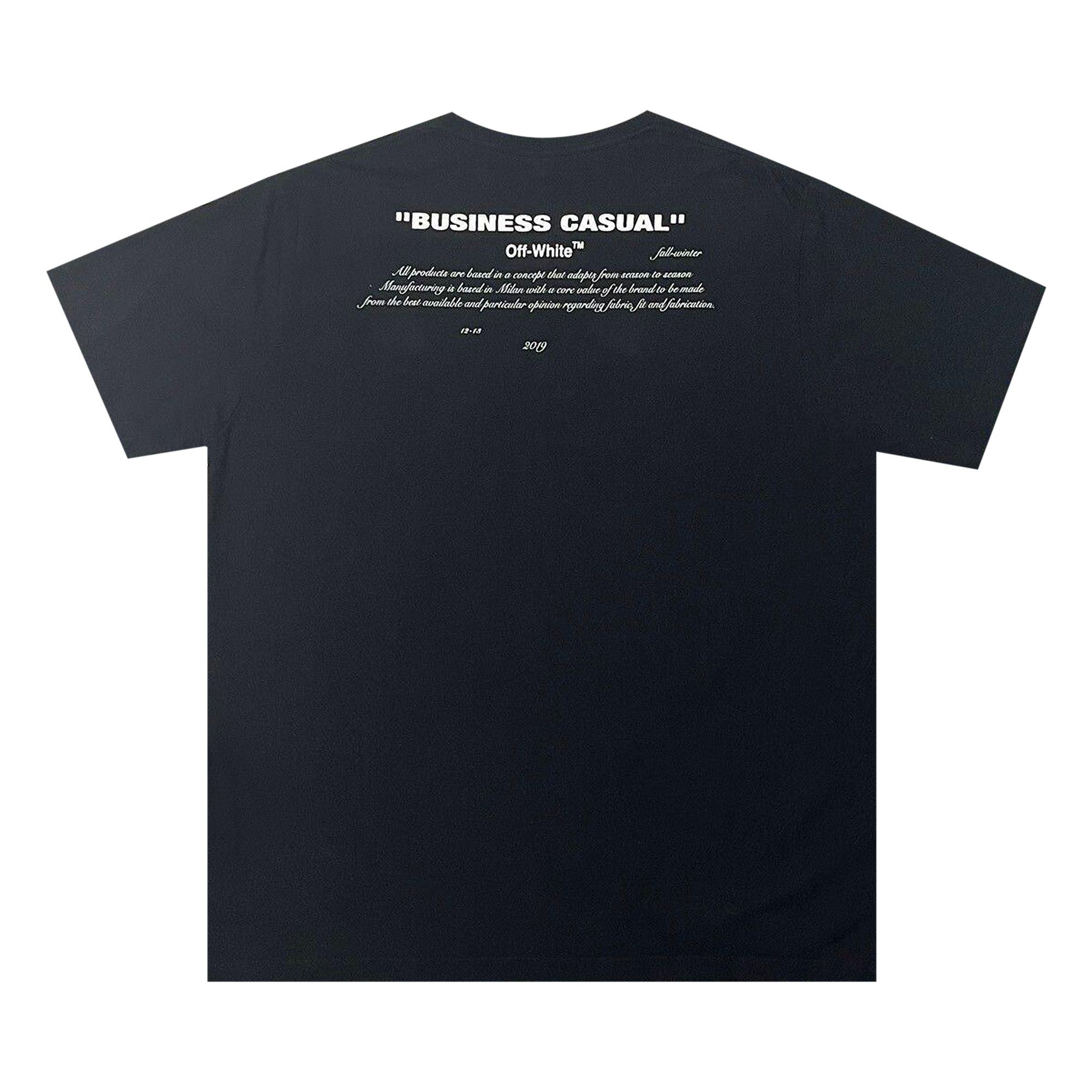 Off white business casual shirt best sale