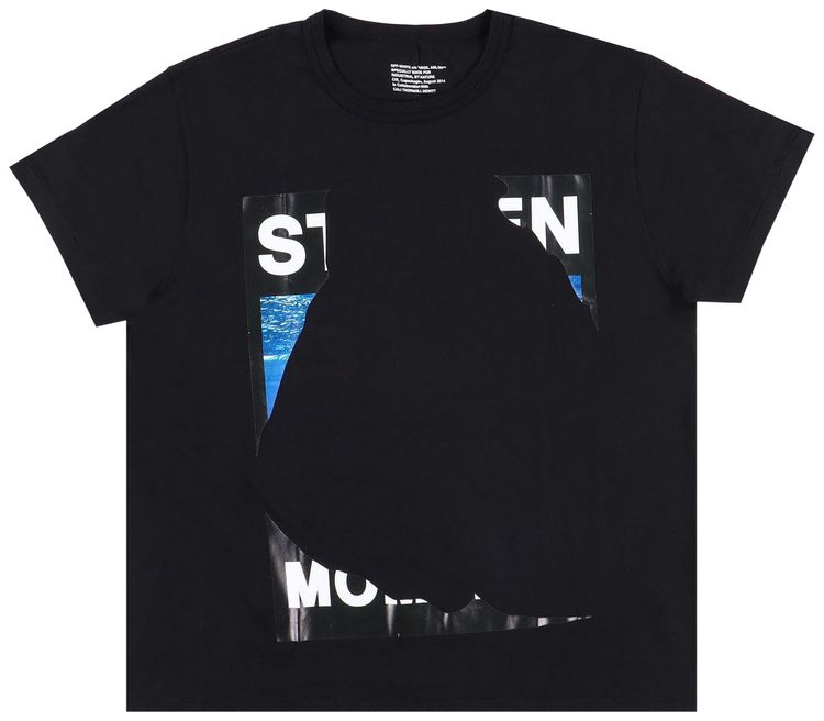 Off White Stolen Moments T Shirt Black