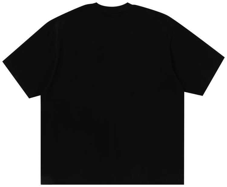 BAPE Water Print College Logo Relaxed Fit Tee Black