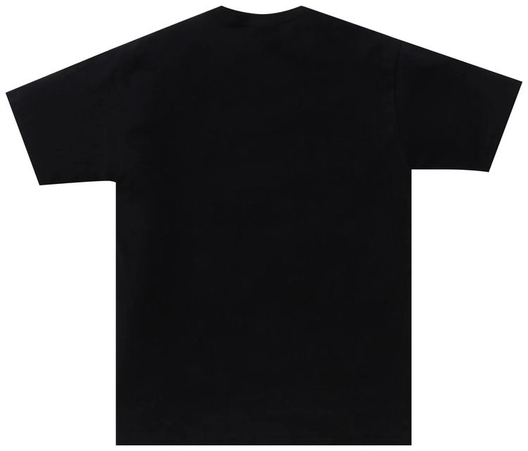 BAPE Japanese Fan Ape Head Tee Black