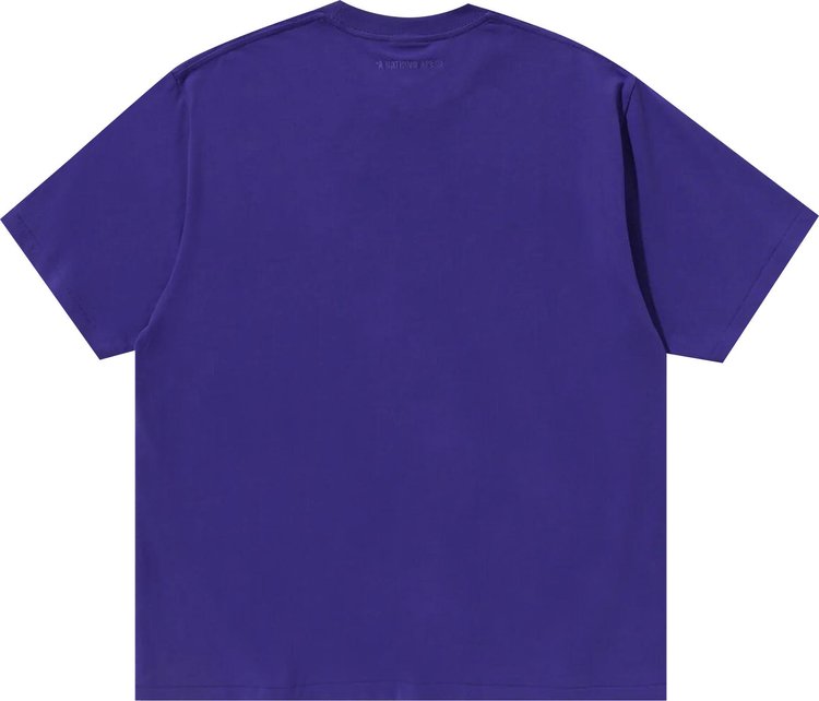 BAPE One Point Relaxed Fit Tee Purple