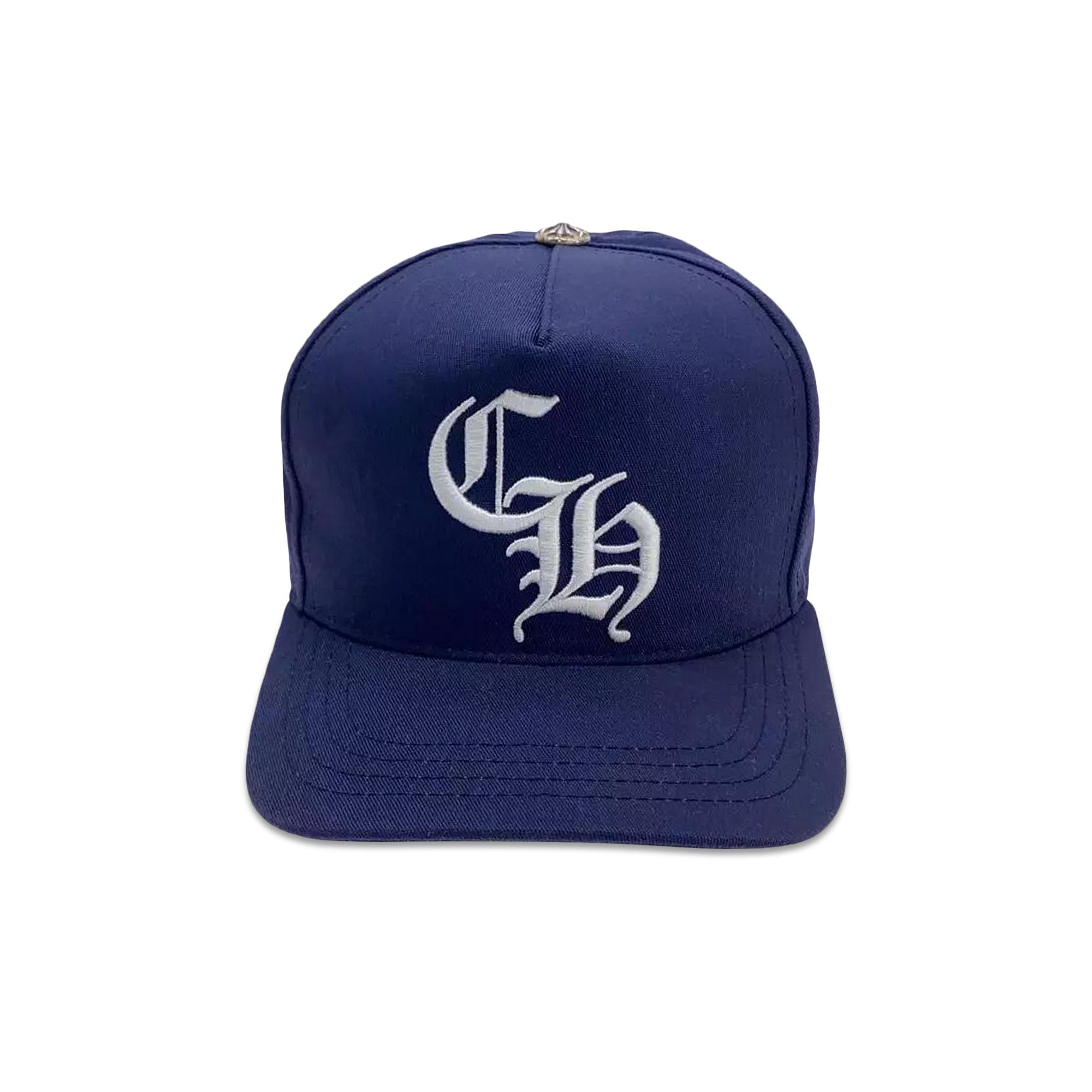 帽子 CHROME HEARTSCH CAP Chrome Hearts CH Logo Leather Cross Baseball Cap - SRM